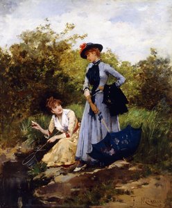 Ein Sommernachmittag von Francesco Miralles Galaup