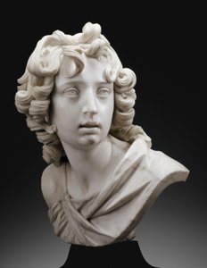 Büste eines Jugendlichen, möglicherweise Johannes der Täufer, 1630-40 von Francesco Mochi