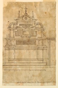 Entwurf für einen Altar