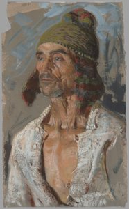 Ein Schäfer (Studie für „Il Voto“) (recto); Frau mit Baby (Studie für „Il Voto“) (verso)