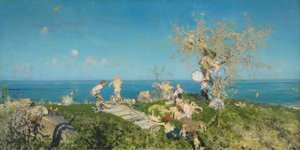 Frühling und Liebe von Francesco Paolo Michetti