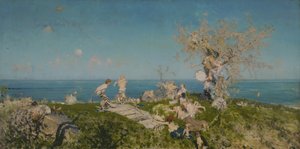 Frühling und Liebe von Francesco Paolo Michetti