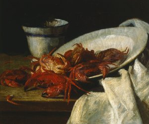 Stillleben mit Krustentieren von Francesco Paolo Palizzi