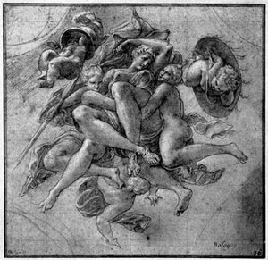 Entwurf für die Ulysses-Galerie, Fontainebleau