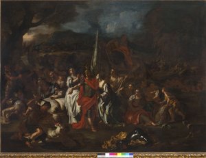 David, Besieger der Amalekiter von Francesco Solimena