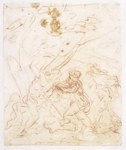 Der heilige Sebastian wird von der heiligen Irene gepflegt von Francesco Solimena
