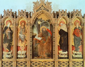 Lazara-Polyptychon von Francesco Squarcione