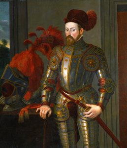 Porträt von Ferdinand II. (1529-1595), Erzherzog von Österreich, von Francesco Terzio (Terzi) (ca. 1523-1591) von Francesco Terzio