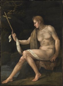 Johannes der Täufer in der Wüste
