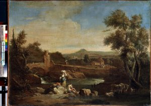 Landschaft mit einem Fluss