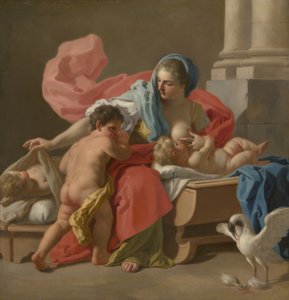 Nächstenliebe, 1743-44 von Francesco de Mura