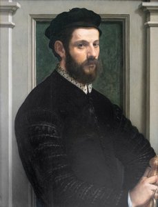 Porträt eines Gentlemans von Francesco de Rossi Salviati Cecchino