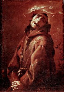 Heiliger Franziskus von Assisi in Ekstase von Francesco del Cairo