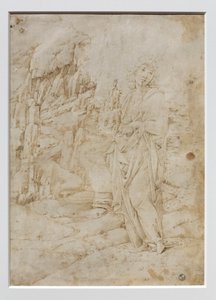 Junger Mann in einer felsigen Landschaft von Francesco di Giorgio Martini