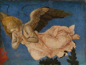 Engel-Panel des Pistoia Santa Trinità Altars, 1455-1460 von Francesco di Stefano Pesellino