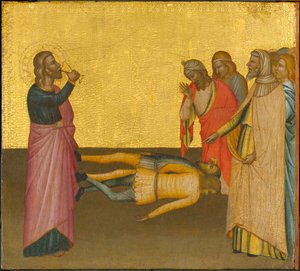 Johannes der Evangelist und der vergiftete Kelch, ca. 1370-1380 von Francescuccio Ghissi