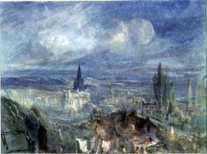 Ansicht der Stadt Bridgewater, Somerset von Francis Abel William Taylor Armstrong