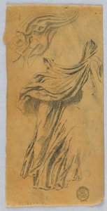 Studie von Draperien