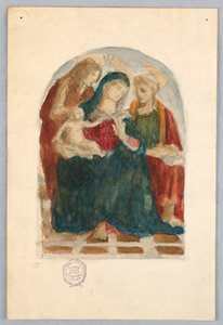 Madonna mit Kind von Francis Augustus Lathrop