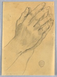 Studie von Händen von Francis Augustus Lathrop