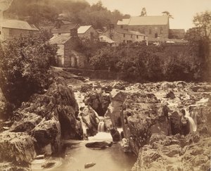 Am Pont y pair, Bettws-y-Coed, Nordwales, 1856