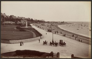 Exmouth, Esplanade und Uhrturm von Francis Bedford