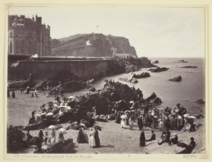 Ilfracombe, Wildersmouth von der Parade, 1860-94