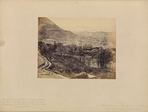 Libanon - Blick auf den Libanonberg, aufgenommen über dem Dorf Ehden von Francis Bedford