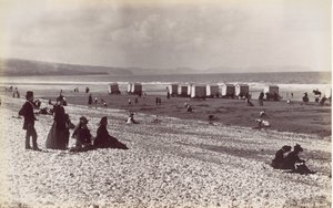 Strand von Pensarn, 1870er Jahre