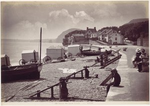 Sidmouth, westliches Ende der Esplanade von Francis Bedford