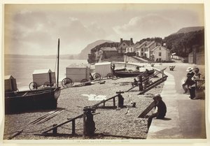 Sidmouth, westlich der Esplanade, 1860-94
