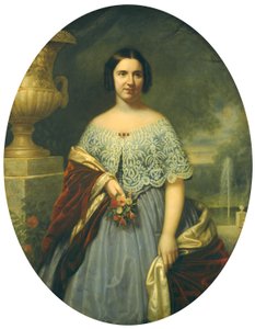 Lucy Tappan Bowen Mrs. Henry C. Bowen, 1859 von Francis Bicknell Carpenter