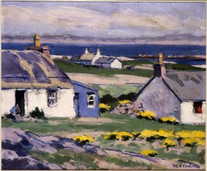 Cuil Phail Croft, Die zwei Crofts, Iona von Francis Campbell Boileau Cadell