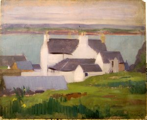 Das Atelier des Künstlers, Iona, vom St. Columba Hotel