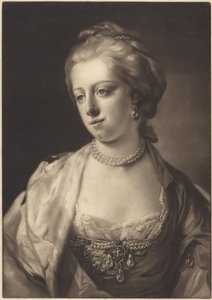 Prinzessin Caroline Mathilde, Königin von Dänemark von Francis Cotes