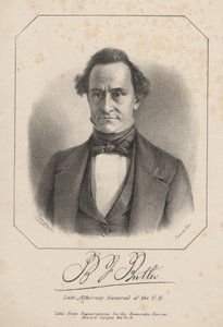 B.J. Butler, Lithografie von Henry G. Langley, 1840 von Francis D