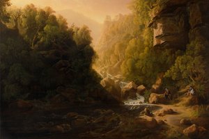 Der Bergstrom von Francis Danby
