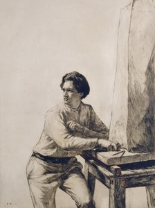 Porträt von Jacob Epstein (1880-1959)