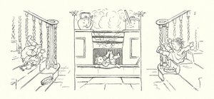 Illustration für Der Zauberfisch von Charles Dickens von Francis Donkin Bedford