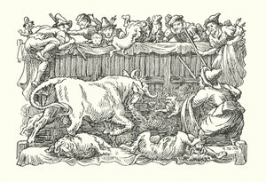 Merrie England: Stierkampf von Francis Donkin Bedford