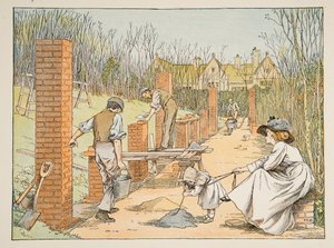 Der Baumeister, aus Vierundzwanzig Arbeiter, veröffentlicht 1900
