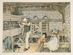 Der Uhrmacher, aus Vierundzwanzig Arbeiter, veröffentlicht 1900 von Francis Donkin Bedford