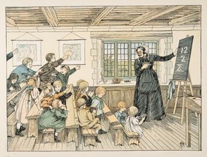 Die Dame, aus Vierundzwanzig Arbeiter, veröffentlicht 1900 von Francis Donkin Bedford