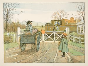 Der Lokomotivführer, aus Vierundzwanzig Arbeiter, veröffentlicht 1900