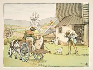 Der Müller, aus Vierundzwanzig Arbeiter, veröffentlicht 1900 von Francis Donkin Bedford