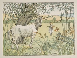 Das alte Buspferd, aus Vierundzwanzig Arbeiter, veröffentlicht 1900 von Francis Donkin Bedford