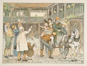 Der Stallknecht, aus Vierundzwanzig Arbeiter, veröffentlicht 1900 von Francis Donkin Bedford