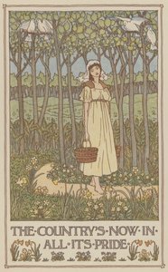 Das Land ist jetzt in all seiner Pracht von Francis Donkin Bedford