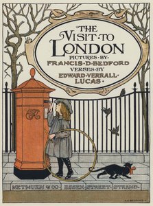 Titelbild-Illustration für Der Besuch in London von Francis Donkin Bedford