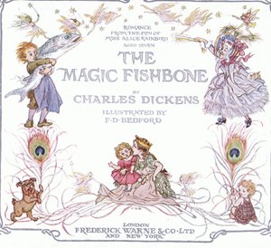 Titelseite, aus The Magic Fishbone, veröffentlicht von Warne & Co, ca. 1940 von Francis Donkin Bedford